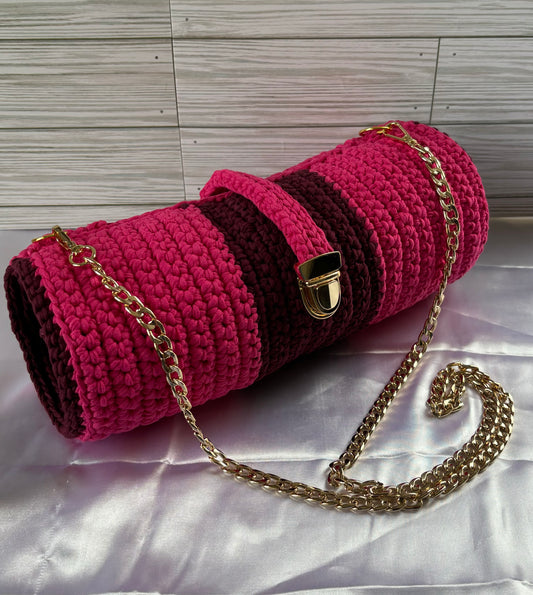 Barrel Crochet Bag