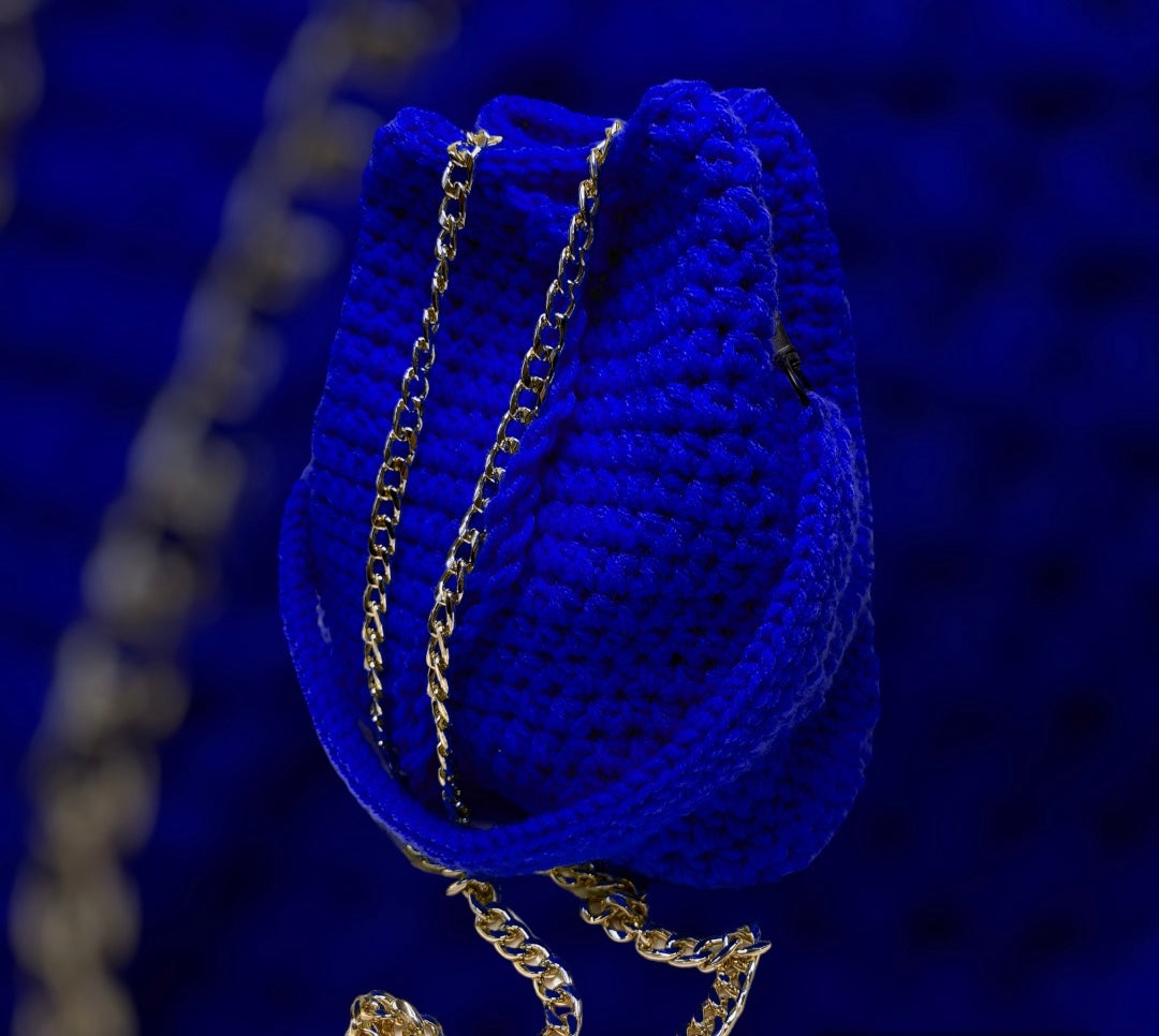 Jane- Crochet T Shirt Yarn Bag