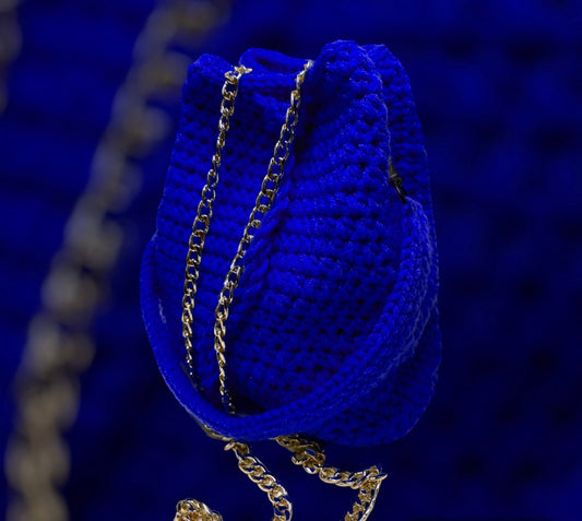 Jane- Crochet T Shirt Yarn Bag